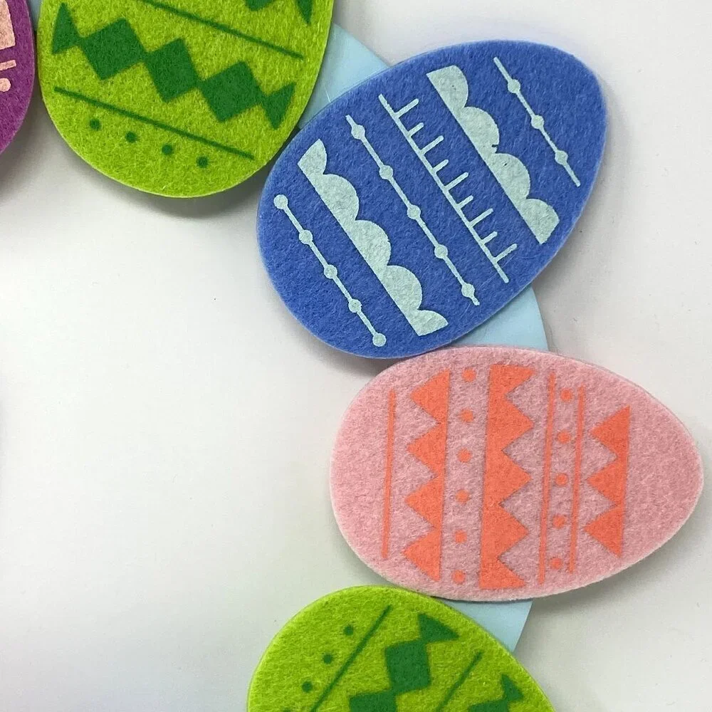 Target Spritz Easter Felt Colorful Egg 14